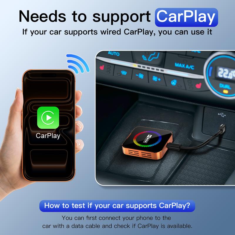 CubePro™ Wireless CarPlay Adapter