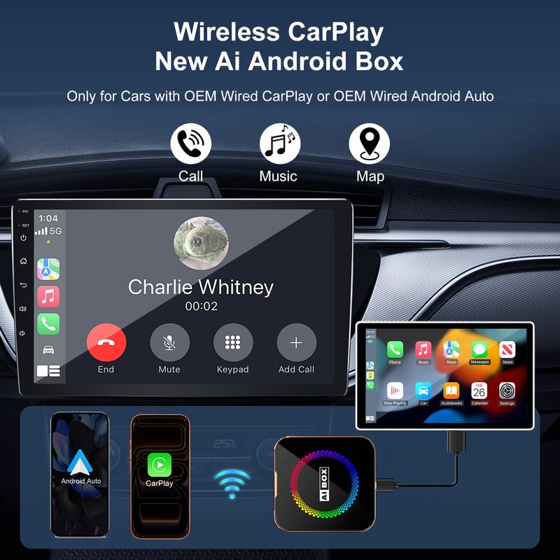 CubePro™ Wireless CarPlay Adapter