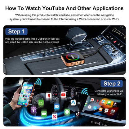 CubePro™ Wireless CarPlay Adapter